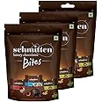 Schmitten Home Bites Assorted Dark And Milk Chocolates Minis - Pack Of 3, 140G Pouch Each, Premium Selection, 420 grams