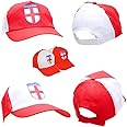 SHATCHI Unisex Shatchi Baseball Cap, red white, One Size UK