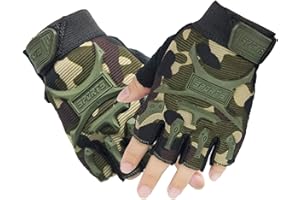 Taeku Fahrradhandschuhe Kinder, Freiluftsport Halbfinger Handschuhe Jungen Kletterhandschuhe Skatehandschuh Radsport Handschuhe