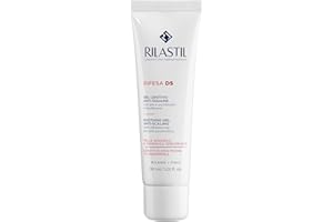 Rilastil Difesa DS, Gel Lenitivo Anti-Squame, per Viso e Cuoio Capelluto, Leggero e ad Assorbimento Immediato con Pre e Post Biotici Riequilibranti, per Pelle Sensibile a Tendenza Seborroica, 30ml