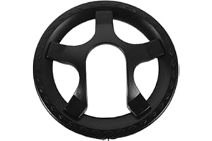 Anneome Protector De Plato Bicicleta Universal 5 Orificios 36 Dientes Cubierta De Engranaje para Piñón Fijo Y Montaña Fácil Instalación Protección Resistente