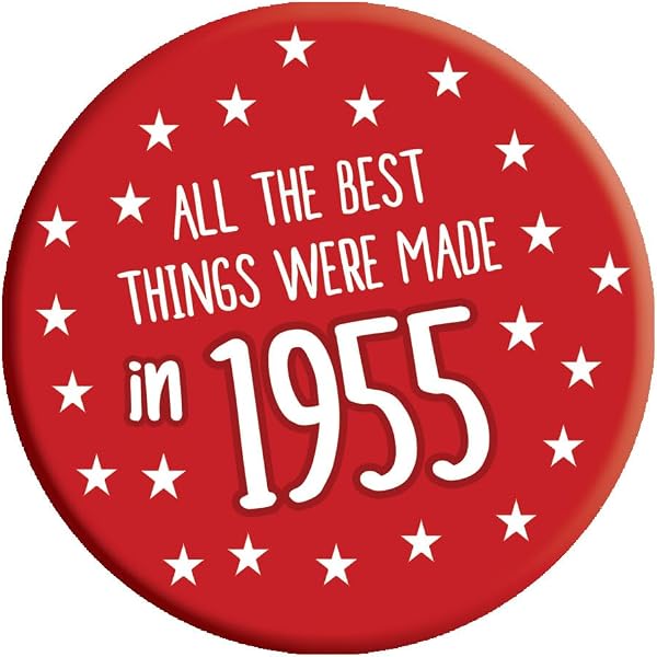 Badge 70e Anniversaire Rose Clair - Diamètre 8,9 Cm, En Plastique Et Métal, Pour Célébrer Les 70 Ans