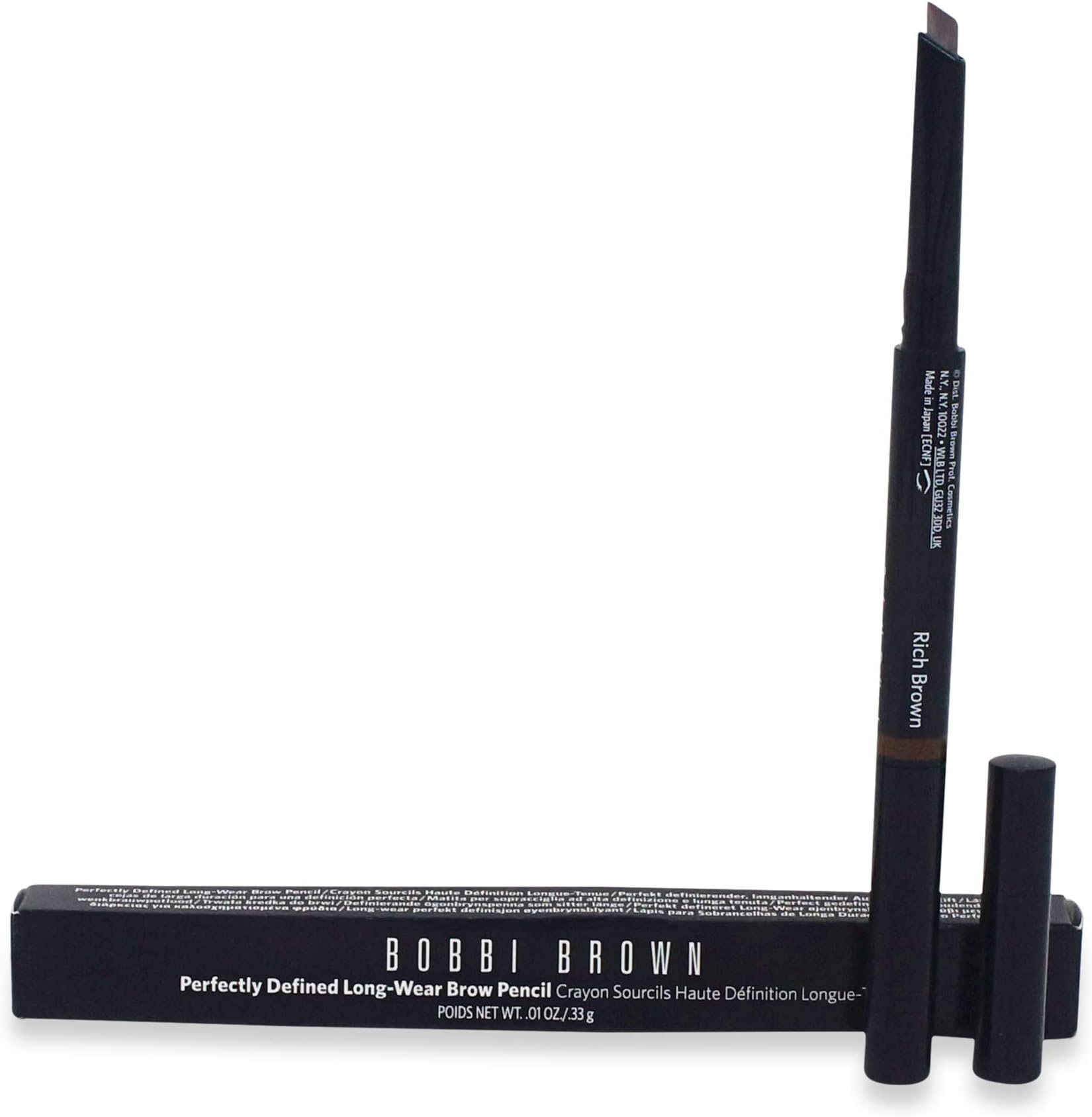 Bobbi Brown Perfectly Defined Long-Wear Brow Pencil, shade=Rich Brown