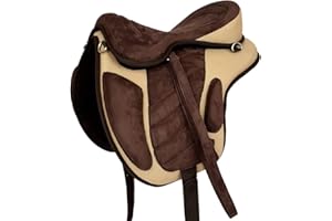 A&M Reitsport Baumloser Wanderreit Sattel Liberty Braun/Beige NEU+ Zubehör, Größe:16 Zoll