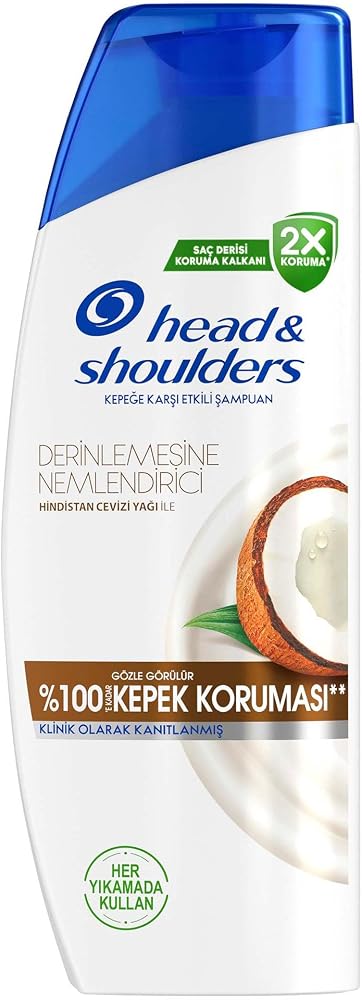Head & Shoulders Derin Nemlendirici Kepek Hindistan Cevizi Yağlı Günlük Kullanım 330ML Şampuanı