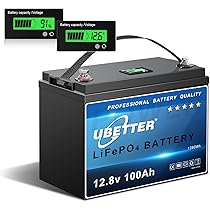 Batteria LiFePO4 12V 20Ah UBETTER Con BMS - Per Energia Solare E Applicazioni Outdoor - Foto 5