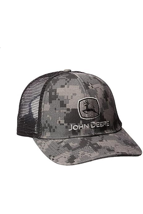 John Deere Farm State Pride Twill Hat - Green & Yellow, Adjustable, Embroidered State