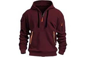 Rrongwn Hoodie Herren Oversize Winter Dicke Kapuzenpulli Casual Sweatshirt Hip Hop Outdoor Kapuzenpullover Personalisierte Hoodie Langarm Hooded Pullover 2024 Winter Pulli Bequem Oberteile