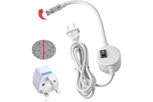 GENERIC Laser Guide for Sewing Machines - Adjustable Dot/Straight Line/Crosshair Projection Quilting Light, Precision Alignment Tool with 360° Positioning for Embroidery Patchwork (Red,Line style)