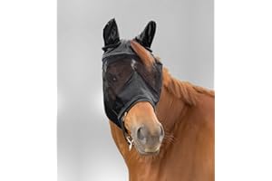 WALDHAUSEN Fliegenmaske Premium mit Ohrenschutz