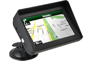 Brynest 5Inch Sat Nav, HD Touch Screen GPS Navigation for Cars Trucks with UK, Europe Maps, HGV Sat Nav Trucks, Lifetime Free Updates, Support Postcode Search, Speed Camera Alert, Voice Guidance, POI