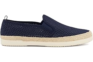 DUNE LONDON Dune Mens FISHERR Perforated Casual Espadrilles Flat Heel