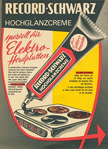 Ofenwichse Schwarzpaste 45 ml Tube RECORD-SCHWARZ (ELEKTROPLATTEN-CREME) für wärmebeständige Metallmattierung zum Verschönern Polieren von Kochplatten Öfen Ofenrohren Kaminplatten KfZ Motorrad Auspuff 45ml - 5