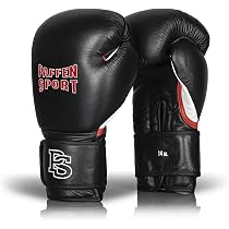 PAFFEN SPORT Bandes de Boxe Allround, conformément aux Normes de l'AIBA/du DBV; 2,5 m; Noir