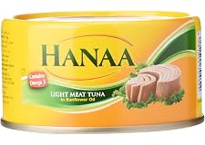 Hanaa Light Meat Tuna - 185 Gm - Pack Of 1