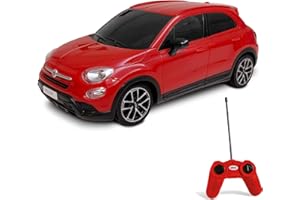 Mondo Motors, FIAT 500 X, Modello in Scala 1: 24, fino a 8 km/h di Velocità, Auto Giocattolo per Bambini 63422