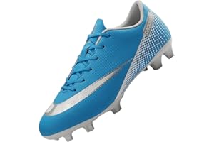 GOGOUP Chaussures de Football Homme Crampons Professionnel Adolescents Athlétisme Entrainement Chaussures de Sport Antidérapant