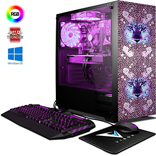VIBOX Pyro GLR7TX-126 Gaming PC Ordenador de sobremesa con Cup n de Juego Win 10 4 0GHz AMD Ryzen Threadripper 8-Core CPU Nvidia GeForce GTX 1080 Ti Tarjeta Grafica 16GB DDR4 RAM 1TB HDD-SSD VIBOX Pyro GLR7TX-126 Gaming PC Ordenador de sobremesa con Cup n de Juego Win 10 4 0GHz AMD Ryzen Threadripper 8-Core CPU Nvidia GeForce GTX 1080 Ti Tarjeta Grafica 16GB DDR4 RAM 1TB HDD-SSD