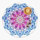 mandalas playa del carmen El estampado a mano puede dar lugar en pequeños defectos. Debido a su diseño único y hecho a mano, las medidas arriba indicadas pueden variar un poco. Los colores mostrados en la imagen también pueden variar debido a los colores de la fotografía y a la edición.
