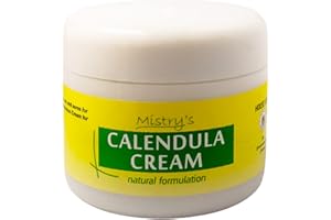 THE HOUSE OF MISTRY Mistry's Calendula Cream 50g - Calms & Hydrates, Muti-Purpose Skin Cream for Healing Cuts, Sores and Treating Rough Skin - Additive Free, Vegan,