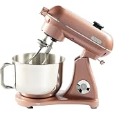 M122 Plus Easy Chef Dc Motor Stand Mikser &Ccedil;ift Başlıklı Hoparl&ouml;r &Ouml;zellikli Rose Gold