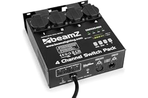 BeamZ DMX004DII DMX-Controller Switchpack mit 4 Kanälen