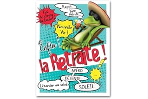 Editions Cely Carte depart retraite XXL - carnet grand format A3 34x44cm - enveloppe incluse (Retraite)