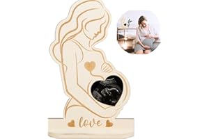 BASETOUSUAL Bilderrahmen Baby，Werdende Mama Geschenk，Geschenke Für Werdende Mütter， Baby Ultrasonic Sonogram Picture Frame For Expecting Mother Father To Be Baby Shower