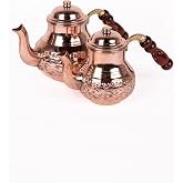 DMT GAZİANTEP BAKIRDAN BAKIR &Ccedil;AYDANLIK EL İŞLEMELİ Y&Uuml;ZEYİ VE &Ouml;ZEL KULPLU TOPLAM BOY :21 cm En:Alt 11 cm &uuml;st 10 cm