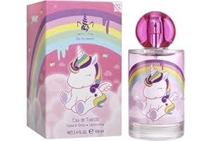 AIR-VAL INTERNATIONAL Unicorn Eau de Toilette Natural Perfume Spray, Vegan and Dermatologically tested EDT Spray for Kids, 100ml