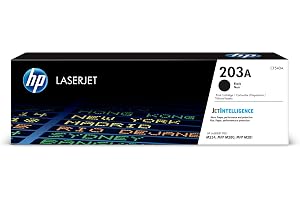 HP|HP 203A Black LaserJet Toner Cartridge|Black|1400 pages|HP Color LaserJet Pro M254nw, M254dw, M280nw, M282fdn, M281fdw|CF540A.