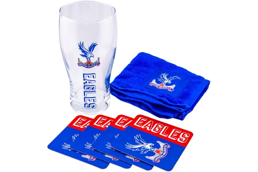 FOCO Officially Licensed Crystal Palace FC Mini Bar Set