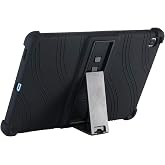 Microcase Samsung Galaxy Tab S6 Lite SM-P610 P610 10.4 inch Tablet Standlı Silikon Kılıf - Siyah