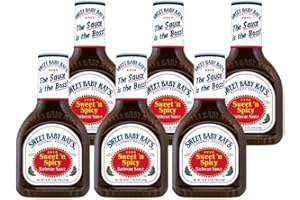 SWEET BABY RAY'S Sweet Baby Ray Sweet & Spicy BBQ Sauce 510g, 6er Pack (6 x 510 g)