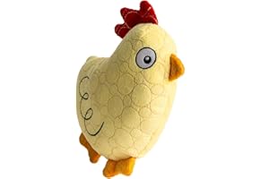 Bite Force Juguete de Peluche Resistente para Perros Wildlife - Fabricado con Kevlar, múltiples Capas con Costuras reforzadas y un chirriador. Ideal para Grandes masticadores (Pollo)