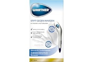 ‎WARTNER WARTNER Stift gegen Warzen - Warzenstift zur schnellen und effektiven Anwendung - Warzenbehandlung mit Trichloressigsäure - 1er Pack