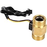 G3/4" Capteur de débit d'eau liquide Effet Hall 2L/min à 45L/min la pression d'eau maximale est de 1,75 MPa