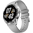 Fire-Boltt Talk Bluetooth Calling Smartwatch, 1.39" TFT Display with Dual Button, Hands On Voice Assistance, 120 Sports Modes, in Built Mic & Speaker (Talk, Grey)
