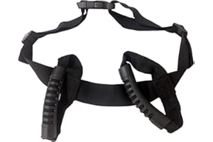 itrimaka Motorcycle Belt Handles,Light Comfortable Belt Handles for Motorcycle Built-in PP Board Belt | Motorcycle Strap Belts Child Riding Seat Belt for Passenger