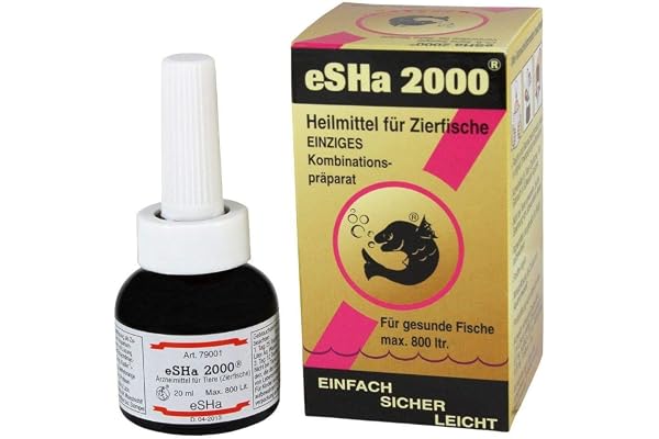 ESHA 2000 nettoyants combinés 20 ml pour 800 litres de moisissure infection bactérienne muqueuse vers parasites