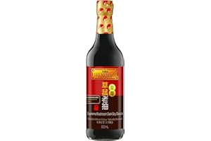 ‎LEE KUM KEE Lee Kum Kee Sojasauce Mushroom Premium – Würzsauce mit Pilzgeschmack – 1 x 500 ml