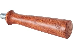 ‎ITALPARTS ITALPARTS Holzgriff für Siebträger Portafilter Handle. Siebträger Griff Holz Ersatz Espressomaschine Ersatzteile Coffee Machine (Wood Tre, M12)
