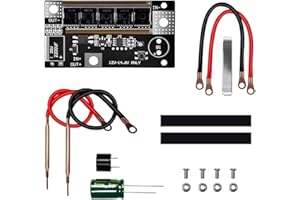 BQWEUN PunktschweißGeräT für Akkus, Akku Lagerung Pulse PunktschweißGeräTe, 12V Spot Welder, DIY Tragbare Mini PunktschweißGeräT Platine, Tragbares SchweißGeräT für 18650/26650/32650