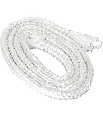 Mèche Fibre De Verre 10mm X 0,5m - Pour Lampe à Alcool, Huile Paraffine & Torche Jardin