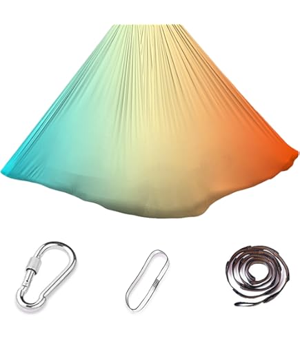 IPalamila Aerial Yoga Hängematte - 200kg Tragkraft In Orange 150x280cm