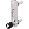 CNBTR Oxygen Flow Meter 100-1000ml/min Gas Flow Regulator Gas Flowmeter with Copper Connector for Oxygen Air