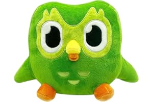 Veghee Green Owl Toy,Duo Peluche giocattolo,Gufo peluche giocattolo farcito,Gufo verde morbido imbottito cuscino, Animale Peluche cuscino regalo per i bambini,ragazze,ragazzi,Giocattolo coccoloso