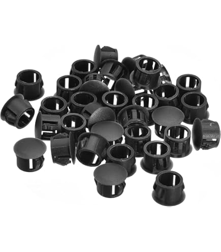 Coperture Foro Vite 12mm Tappi Coprivite Per Mobili - Coperture Esagonali Foro 12 Mm, Push Fit - Bianco, Nero, Grigio Tappi Vite Bianco Nero Grigio - Foto 5