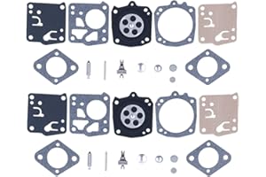 Gubeter Kit de Joint de carburateur, pour tronçonneuse Jonsered 625 630 670 920 930 2094. Ajustement pour Husqvarna 61 65 77 162 181 185 266 268 272 281 288 480 1100 2100 Tronçonneuse