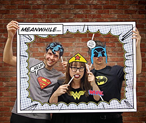 DC Comics Photo Booth Foto Requisite, 111,5x 85 cm